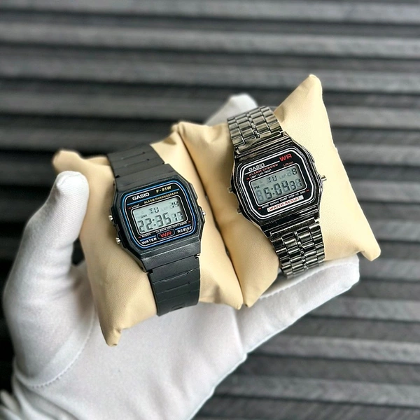 Buy 1 Get 1 Free Most Demanded Digital Watch  - Black