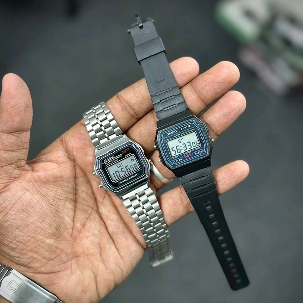Buy 1 Get 1 Free Most Demanded Digital Watch  - Silver