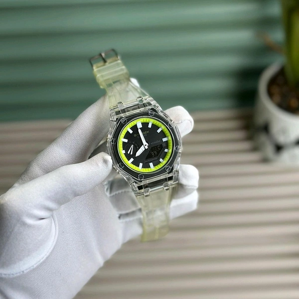 Buy 1 Get 1 Free Most Demanded Analog Quartz Movement Watch  - Green