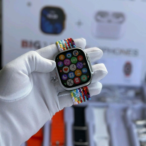 I20 Ultra Max Suit Smart Watch Set Combination Wrist Earphone, Watch I20ultra I20 Ultra Max Suit Smartwatch 10 In 1