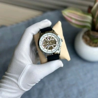 Analog Automatic Top Quality Collection With High Quality Strap Best Finishing Body & Case - White