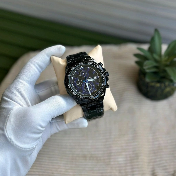 Men’s Classic Analog Watch – Elegant Dial, Date Display, Chronograph Working – Formal & Casual Wear - STB2