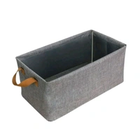 Cloth storage baskets, closet storage bins, Canvas Fabric Storage Basket for shelves, basket organizers for shelf, storage bins for clothes  - Pack Of 1