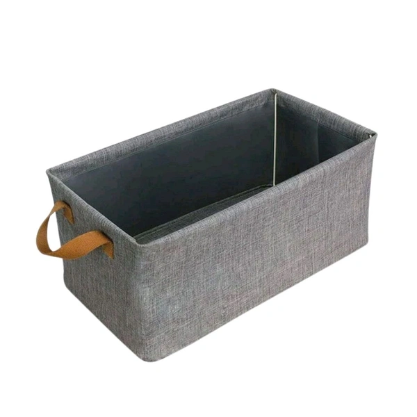 Cloth storage baskets, closet storage bins, Canvas Fabric Storage Basket for shelves, basket organizers for shelf, storage bins for clothes  - Pack Of 1