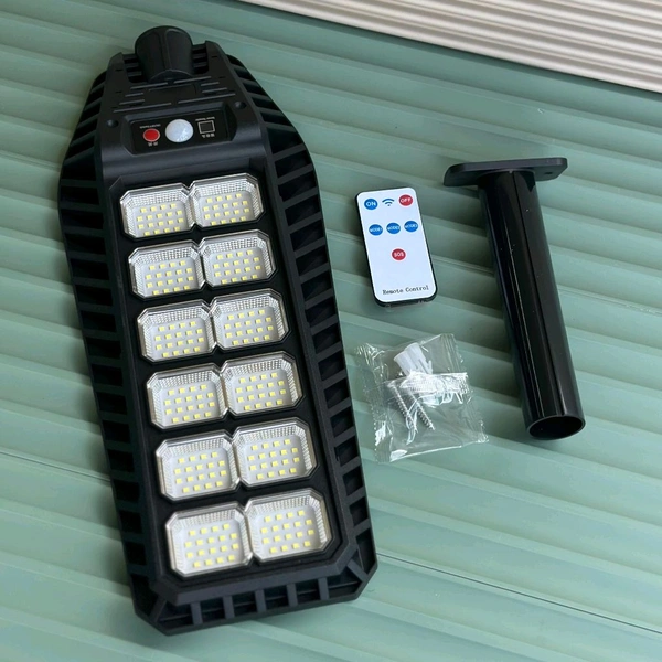 Ultra Bright 400W Solar LED Flood Light | 216 LEDs | Motion Sensor & Remote Control | Outdoor Waterproof IP65