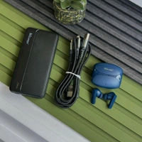 HITAGE Smart Combo Pack – Hitage Powerbank,  Hitage NeoBuds S2 And Hitage 3-in-1 Fast Charging Cable
