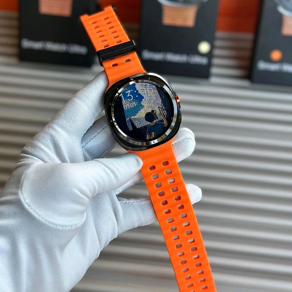Most Demanding Ultra Budget Model, Watch 7 Ultra Smartwatch, Always On Display - Orange