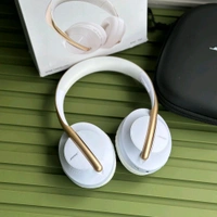 New Wireless Headphones With ANC – BT Earphone, Over Ear Headphones With Built-in Mic - Upto 8 Hours Playtime, Heavy Sound And Bass Quality, Perfect For Everyday Use - White