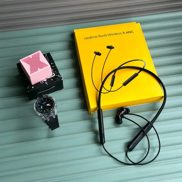 Combo Offer – Bluetooth Neckband + Mini Portable Wireless Speaker + Analog Digital Watch