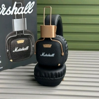 Wireless Earphone Headphones With Microphone Lightweight, For Music Lovers & Professionals - Suitable for Travel, Office & Home - Gold
