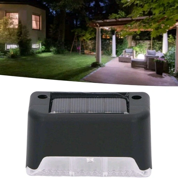 Solar Waterproof Garden, Stair & Railing Lights – Energy-Efficient Outdoor LED Lights for Pathways, Staircases & Decks
