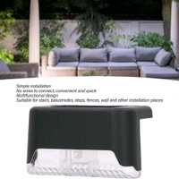 Solar Waterproof Garden, Stair & Railing Lights – Energy-Efficient Outdoor LED Lights for Pathways, Staircases & Decks

