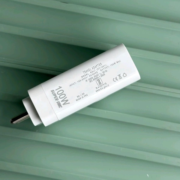 Hitage Thunder 100W Super Fast Charger | Universal Compatibility | QC 3.0 & SuperVOOC Support