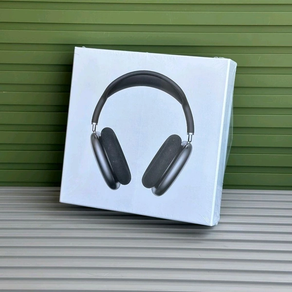 First Time In India | Bluetooth On Ear Headphones with Mic with 6 Hours Battery Backup, Original Box Packaging  - Black