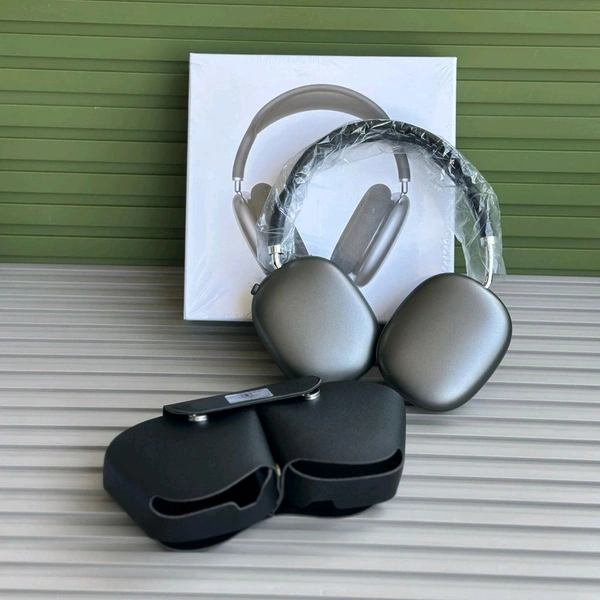 First Time In India | Bluetooth On Ear Headphones with Mic with 6 Hours Battery Backup, Original Box Packaging  - Black