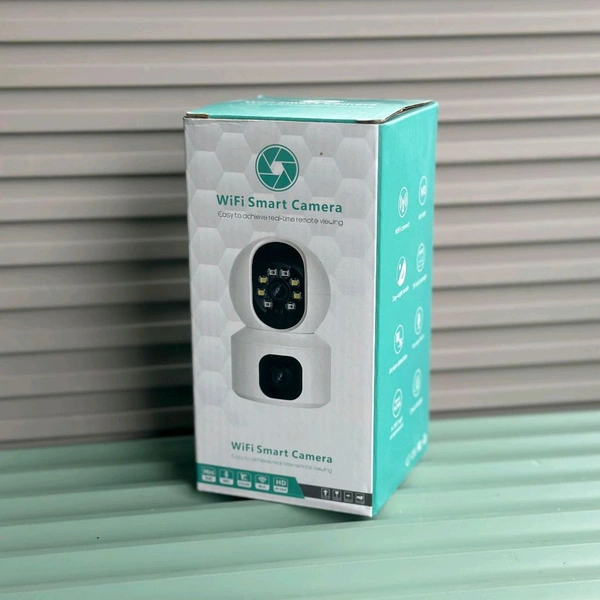 WiFi Smart Camera – HD Night Vision | Motion Detection | Two-Way Audio | 360° Home Security