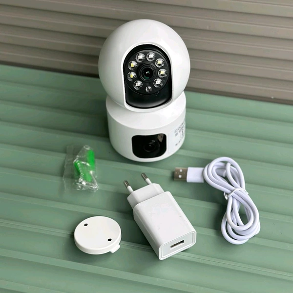 WiFi Smart Camera – HD Night Vision | Motion Detection | Two-Way Audio | 360° Home Security