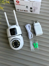 WiFi Smart Camera – HD Night Vision | Motion Detection | Two-Way Audio | 360° Home Security