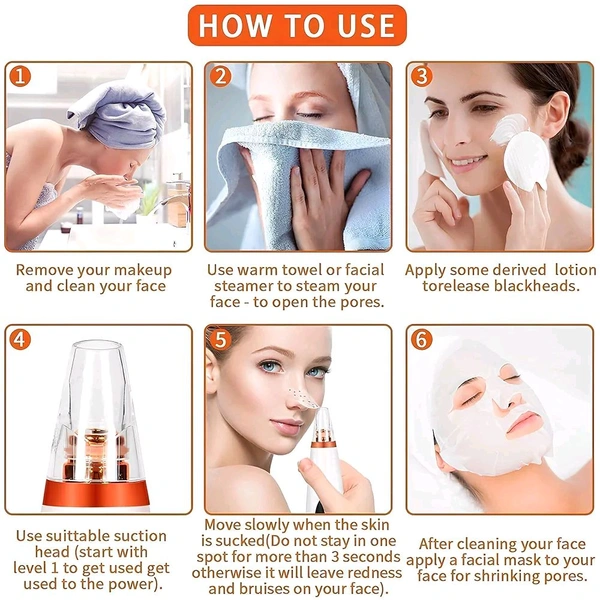 Multi-Functional Blackhead Remover – Electric Pore Vacuum Cleaner
