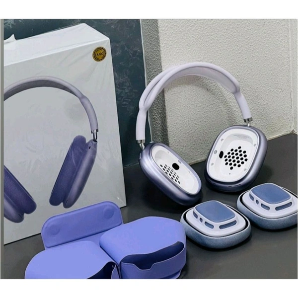 First Time In India, Air Pods Max Anc With Magnetic Case And Cushion, Serial Number Working, Original Box Packing - Purple