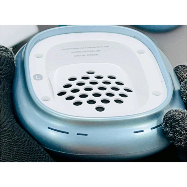 First Time In India, Air Pods Max Anc With Magnetic Case And Cushion, Serial Number Working, Original Box Packing - Blue