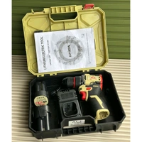 ALF Brushless Cordless Drill Kit | 18V | 2 Batteries + Fast Charger | Professional Power Tools 
