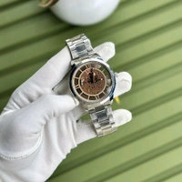 WooTime Analog Quartz Movement Collection With High Quality Strap Best Finishing Body & Case - Silver