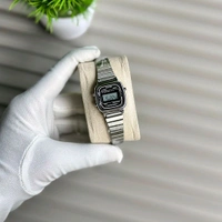 Digital High Quality Quartz Movement Watch Collection With High Quality Strap Best finishing Body & Case - Silver