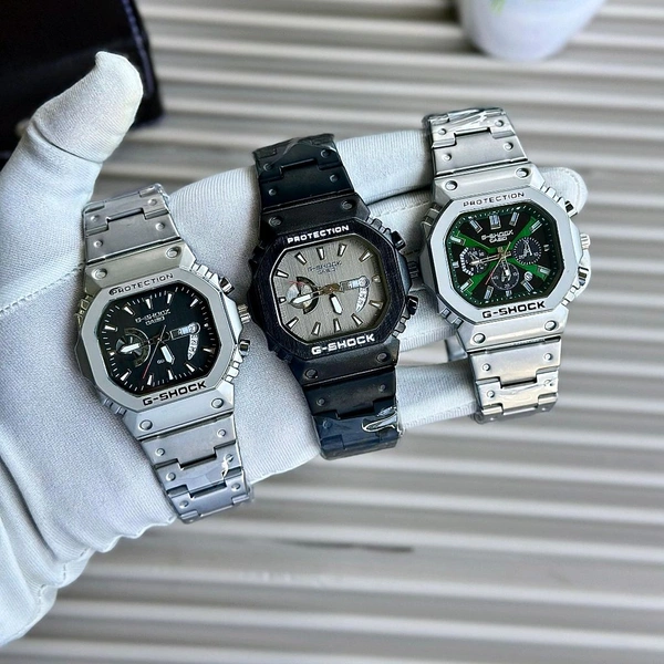 Men’s Classic Analog Watch – Elegant Dial, Date Display – Formal & Casual Wear - Green