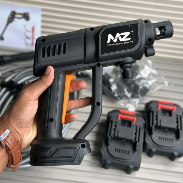 MZ WG05 Portable Spray Gun – 48V High-Pressure Washer with Dual Battery & Multi-Mode Nozzle
