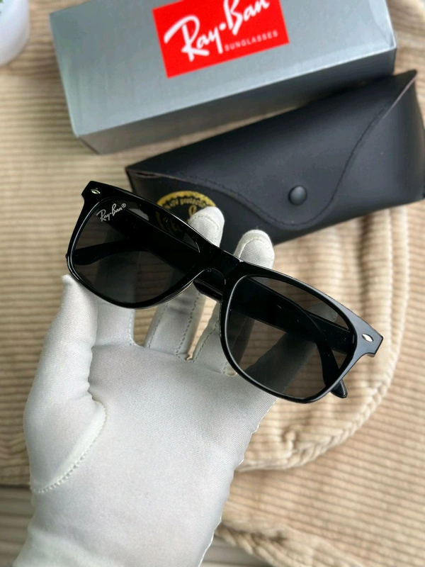 Bluetooth Smart Sunglasses – Matte Finish, Touch Control, 8H Battery, Original Box (First Time in India!) - Black