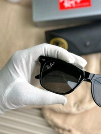 Bluetooth Smart Sunglasses – Matte Finish, Touch Control, 8H Battery, Original Box (First Time in India!) - Black