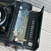 Portable Dual Gas Stove with Carry Case – Works with LPG & Butane | Outdoor Camping, Travel & Emergency Use