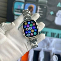 Ultra Gear Ultra Suit Max – Series 8 Ultra (49mm) | 10-in-1 Combo Smartwatch Pack with 7 Straps, Earbuds & Wireless Charger