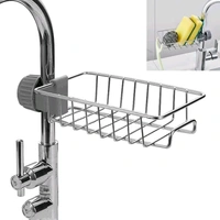 Stainless Steel Rotatable Faucet Rack – Smart Storage for Every Sink!

