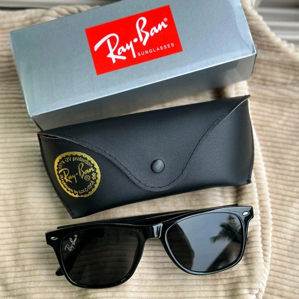 Bluetooth Smart Sunglasses – Matte Finish, Touch Control, 8H Battery, Original Box (First Time in India!) - Black