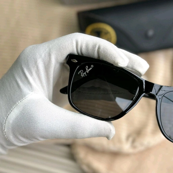 Bluetooth Smart Sunglasses – Matte Finish, Touch Control, 8H Battery, Original Box (First Time in India!) - Black