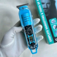 LT-808 Transparent Pro Hair Trimmer – Complete Haircut & Touch-Up Kit