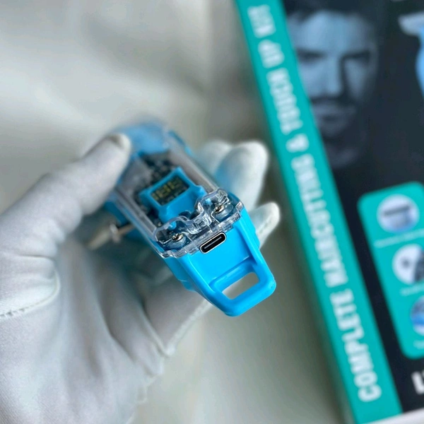 LT-808 Transparent Pro Hair Trimmer – Complete Haircut & Touch-Up Kit