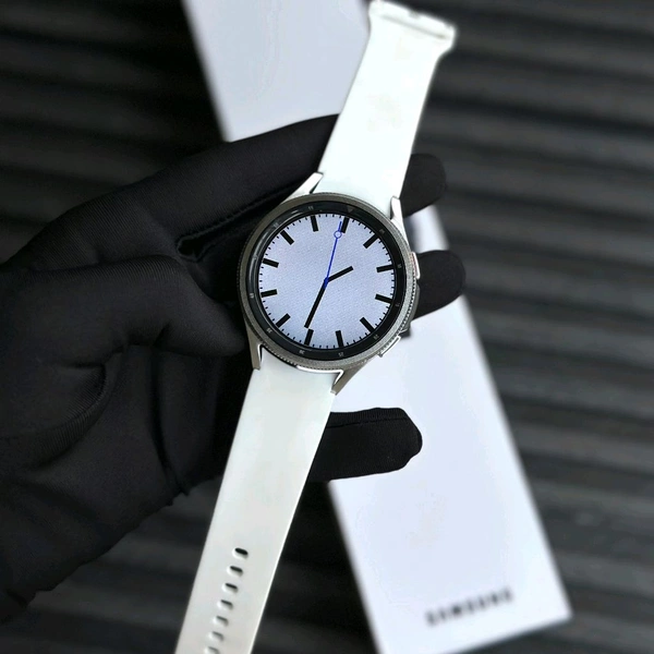 Galaxy Watch 6 Classic With Dual Dual Strap, Top Quality Classy Smartwatch, High Quality HD Display, Always on display, Passcode Lock System