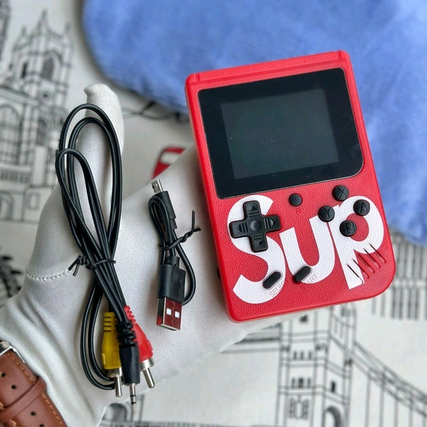 Handheld Video Game Console, Retro Mini Game with 400 Classic Sup Game TV Compatible for Kids, Rechargeable 8 Bit Classic