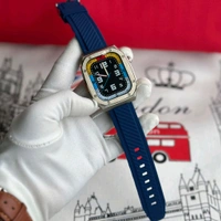 Smart Watch Z79 Max Watch, 2.1inch HD 460mah Battery, 100+sport Modes, NFC Smart Watch, Rugged Watches for Men, Fitness Watch for Men Women, - Blue