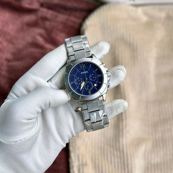 Men’s Classic Analog Watch – Elegant Dial, Date Display, Chronograph Working – Formal & Casual Wear - STB2