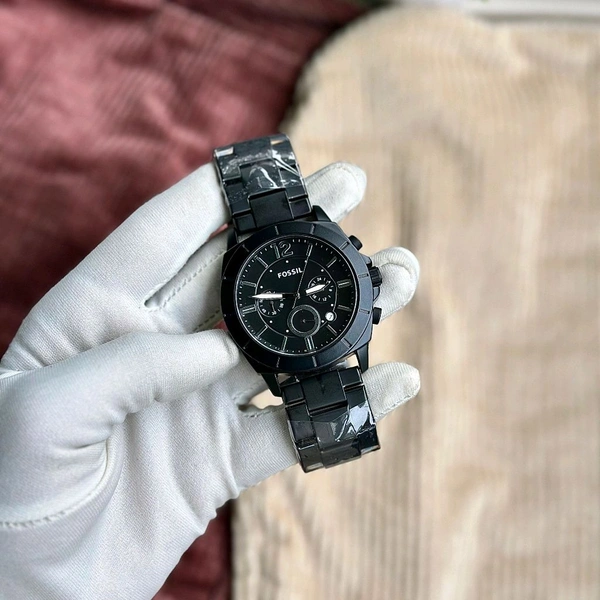 Men’s Classic Analog Watch – Elegant Dial, Date Display, Chronograph Working – Formal & Casual Wear - STB4