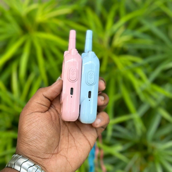 Kids Video Walkie Talkie Set | Real-Time Video & Voice | Rechargeable | Fun Outdoor Play Toy (2 pcs)