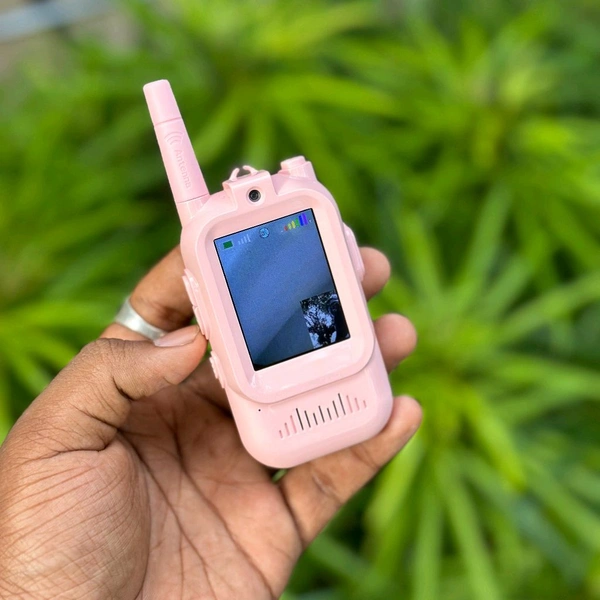 Kids Video Walkie Talkie Set | Real-Time Video & Voice | Rechargeable | Fun Outdoor Play Toy (2 pcs)