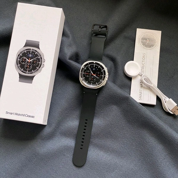 Galaxy Watch 8 Classic, The Industry's First Look At Samsung's Latest 8th Generation - White