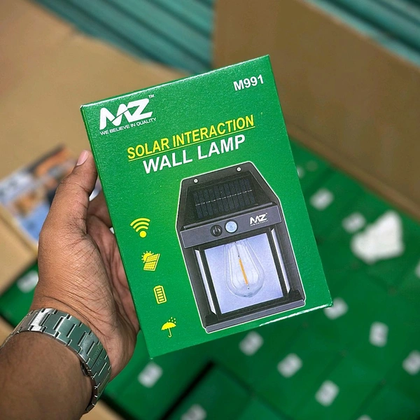 Buy 1 Get 1 Free Offer, Solar Interaction Wall Lamp M991 – Auto Light | Motion Sensor | Zero Electricity Cost