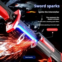 Spark FX LED Katana Sword – Lights, Sparks & Battle Sound! - Black