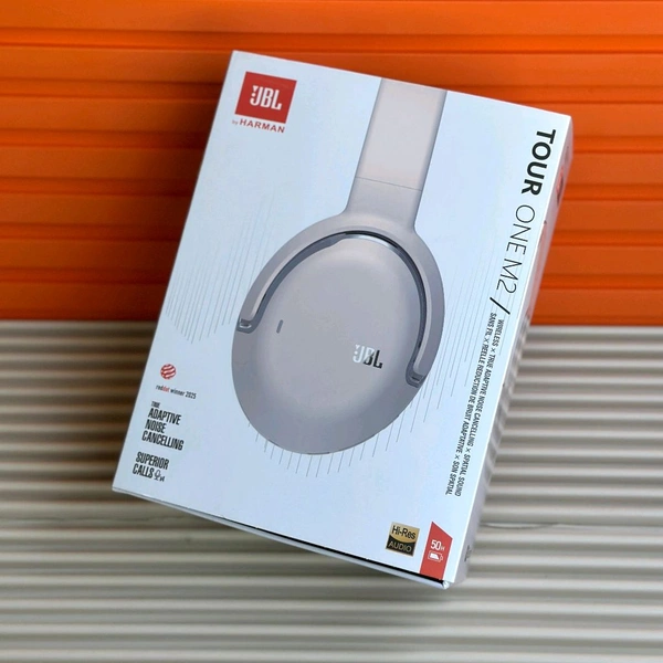 New Wireless Headphones With ANC – BT Earphone, Over Ear Headphones With Built-in Mic - Upto 8 Hours Playtime, Heavy Sound And Bass Quality, Perfect For Everyday Use - White